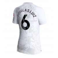 Camisa de time de futebol Aston Villa Douglas Luiz #6 Replicas 2º Equipamento Feminina 2023-24 Manga Curta